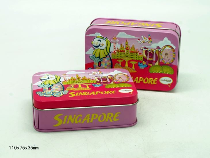110mm Cute Small Sweet Tin Box For Candy