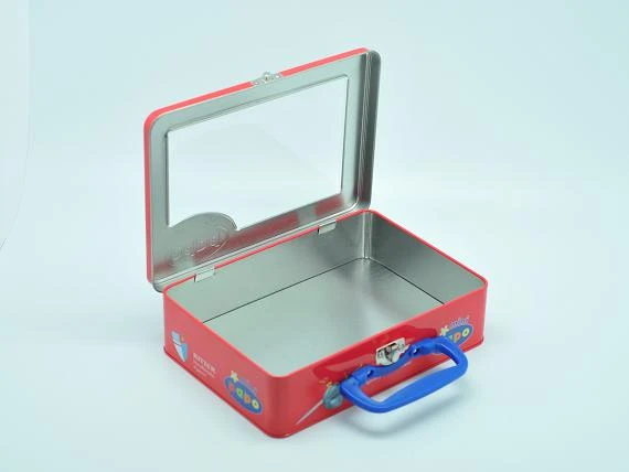Lunch Tin Box With Window