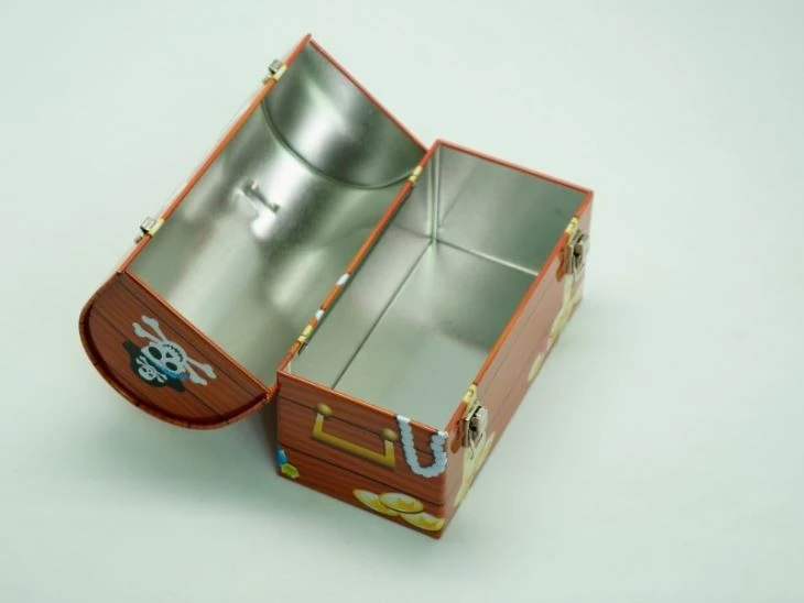 Hot Sale Lunch Tin Box With Dome Cover