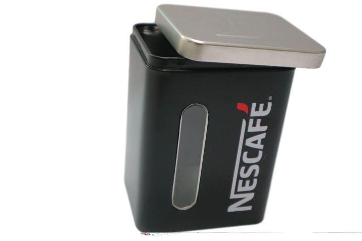 Coffee Tins, Tea Tin Box With Window