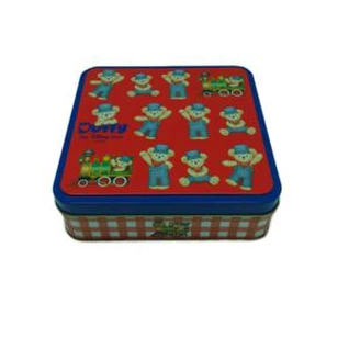 190mm Small Cookie Square Tin