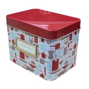 Collect Tin Can With Metal Frame