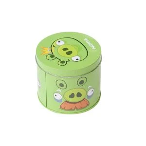 Hard Metal Tin Can Case