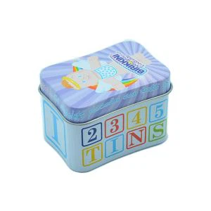 Irregular Funny Letter Playing Card Tin Box