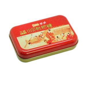 Round Edge Tin Box Rectangular